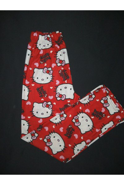 ERDL Hello Kitty Patterned Pajama Bottoms (Suede)