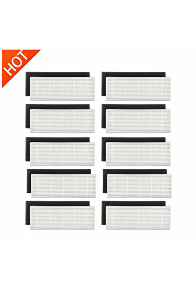 NO BRAND مناسب لاستبدال فرشاة الجانب لفلتر HEPA، ومناسب لقطع غيار مكنسة الروب...