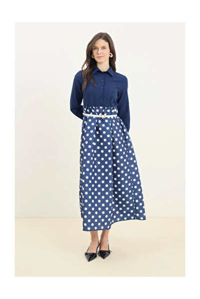 Line By Touches Helena Polka Dot Dress