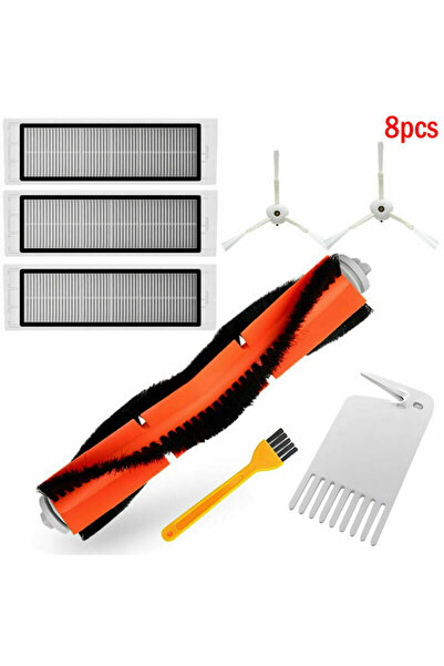 NO BRAND مناسب لفرش مكنسة روبوروك S5 S6 ماكس S50 S51 S55 S6 بيور