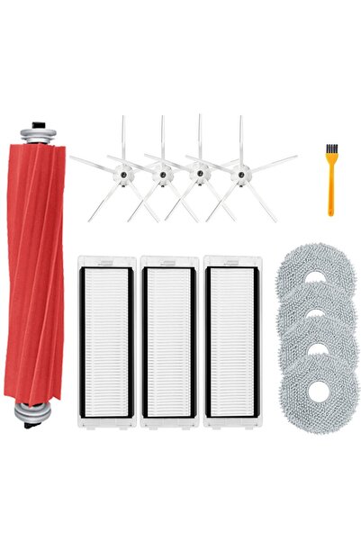 NO BRAND مناسب لفرشاة روبوروك P10/Q ريفو الرئيسية، والفرشاة الجانبية، والفلتر...