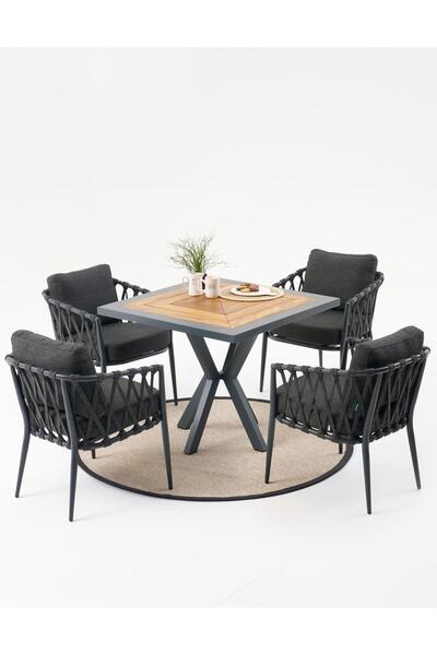 Divona Home GRANDY RAPUNZEL BAHÇE BALKON MASA TAKIMI