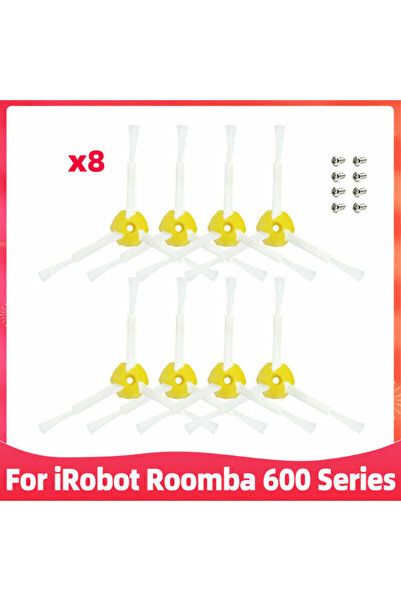 NO BRAND مناسب لمجموعة حقيبة الغبار والفلاتر، مناسب لفرش وممسحة مكنسة روبوت س...