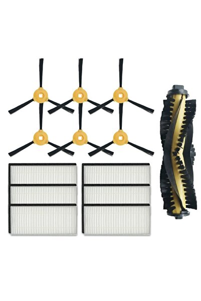 NO BRAND مناسب لقطع غيار وفلاتر وإسفنجات مكنسة يوفي روبوفاك 11 11C كونغا إكسيلنس