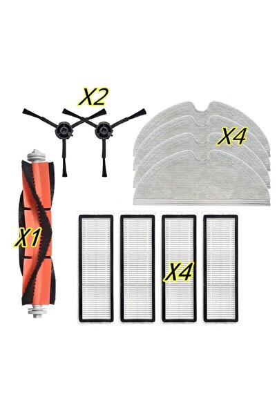 NO BRAND مناسب للملحقات المتوافقة، مناسب لقطع غيار مكنسة Mi Robot Vacuum-Mop2...