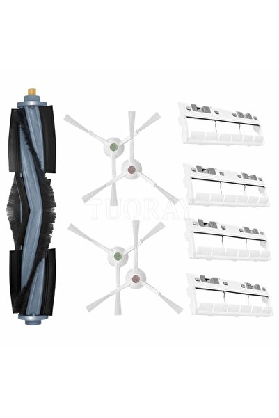 NO BRAND مناسب لمرشحات وفرشاة وممسحة المكانس الكهربائية Ecovacs T20 PRO/T20 M...