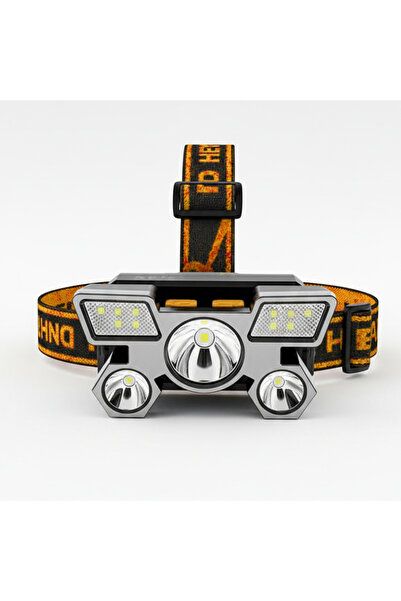 Generic مصباح رأس LED قوي – مصباح رأس قابل لإعادة الشحن بمدى يصل إلى 200 متر ...