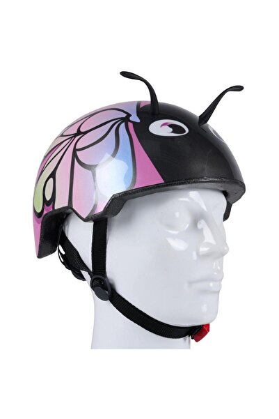 zola Children's safety helmet butterfly adjustable 48-52 cm ventilation pink ...
