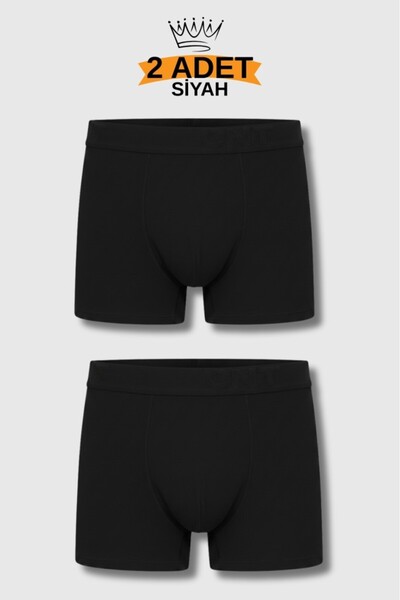 CNT Erkek 2'li Likralı Boxer