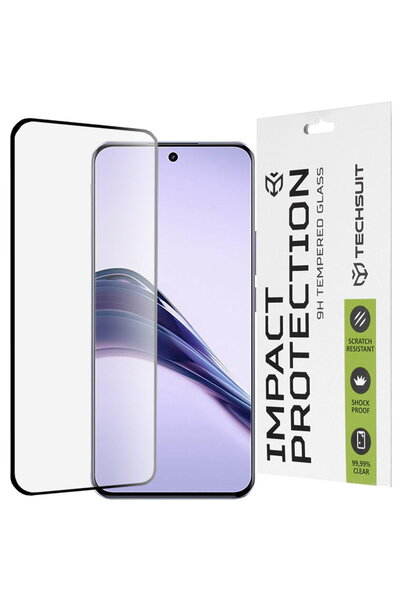 Techsuit Folie pentru Realme 13 Pro / 13 Pro+ - 111D Full Cover / Sticlă cu a...