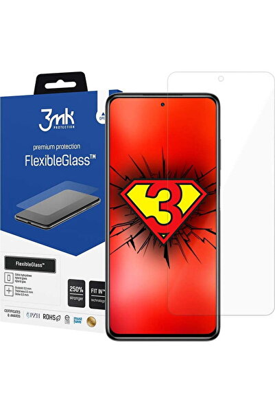 3MK Szkło hybrydowe Flexible Glass 7H pentru Xiaomi Poco X3 Pro