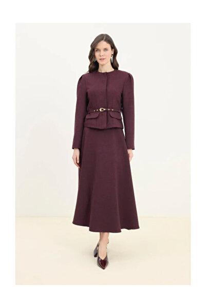 Line By Touches Lindsey Belted Suit