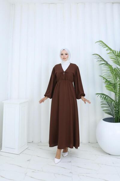 MODA CEYDA Balloon sleeve dress