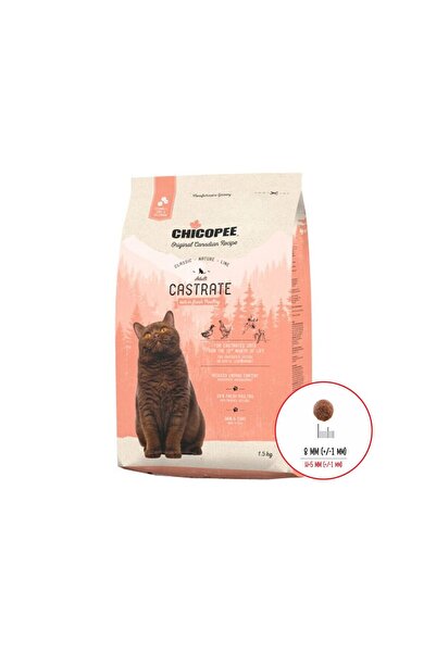 Chicopee HRANA USCATA PENTRU PISICI SUPER PREMIUM CNL CASTRATE POULTRY 1.5KG