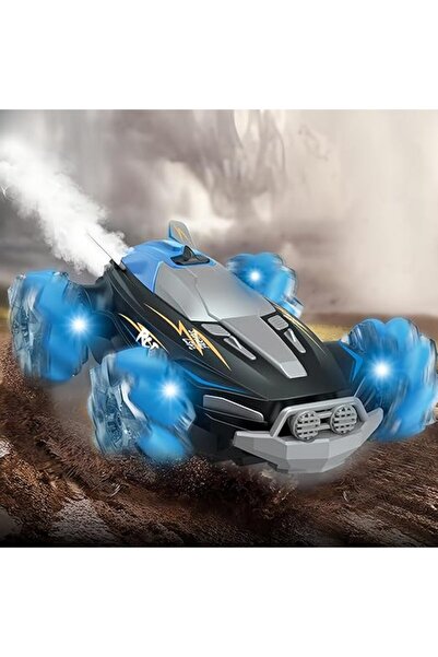 Arabest Remote Control Toy Car with Cool Light,Off-Road Spray Stunt Car, Gest...