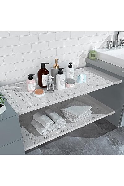 Arabest رف تخزين قابل للتعديل، عرض موفر للمساحة للمطبخ والحمام وغرفة النوم وا...