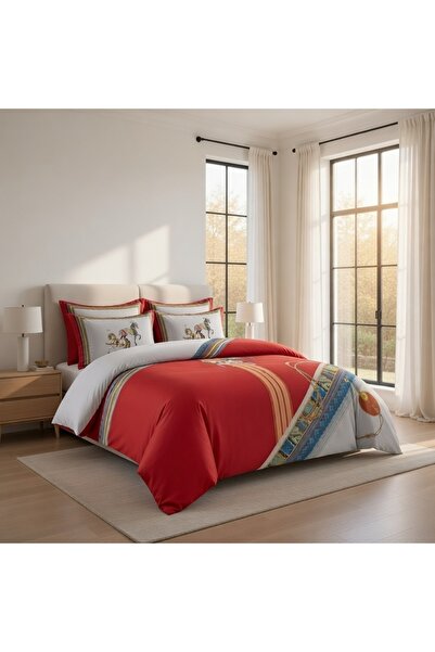 l'elefante Luxury 6-Piece Microfiber Comforter Set King Size Bedding Vacuum-P...