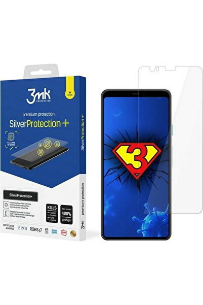 3MK Silver Protect+ Google Pixel 4 Folia Antymikrobowa montowana na mokro