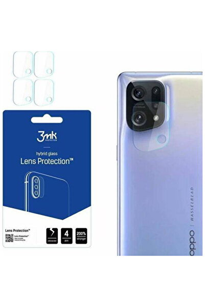 3MK Lens Protect Oppo Find X5 Ochrona și obiektyw aparate 4szt