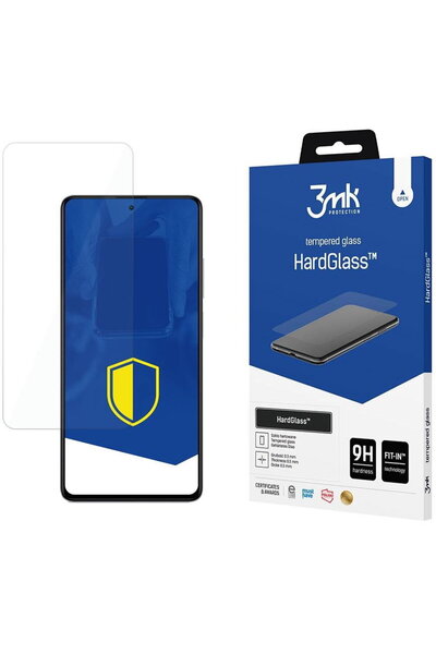 3MK Sticlă securizată pentru Xiaomi Redmi Note 12 5G / Poco X5 5G seria 9H Ha...