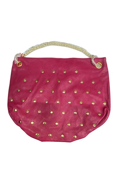 Spin Masters Minajesty, piele ecologică, vegană, geantă textilă, tote, roz, p...
