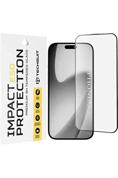 Techsuit Folie pentru iPhone 17 - ESD Glass - Black