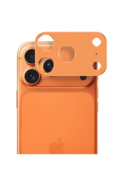 Techsuit Folie Camera pentru iPhone 17 Pro - Full Camera Glass - Orange