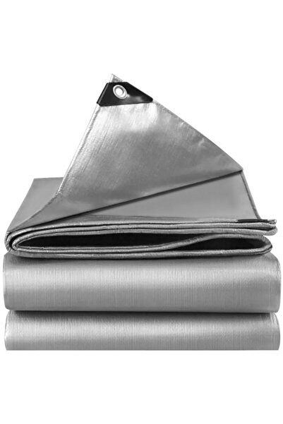 zola Waterproof tarpaulin, reinforced edges, 12 mm diameter aluminum staples,...