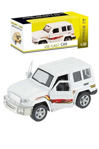 Rally Land Cruiser Metal Pull Back Car Toy