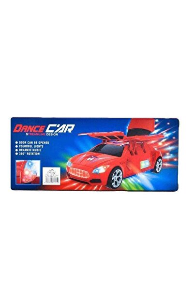 Rally Streamline Design Dance Car With Colorful Lights And Music Toy For Kids