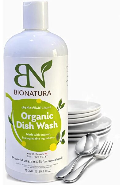 Bionatura.ca سائل غسيل الأطباق بيوناتورا، تركيبة نباتية قابلة للتحلل الحيوي، ...