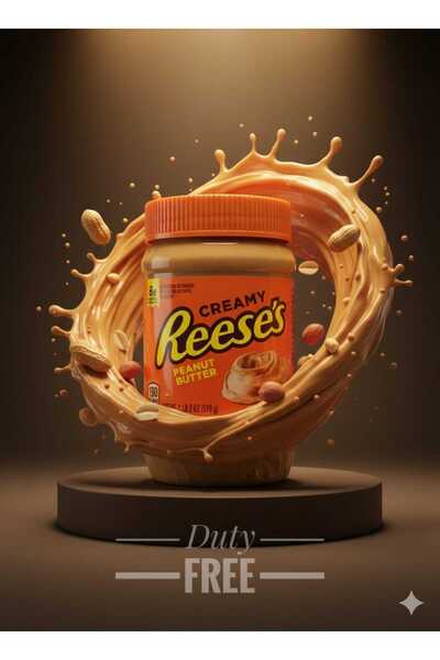hijazigroup Reese’s Creamy Peanut Butter 510g – Kremamsı Fıstık Ezmesi (Ameri...