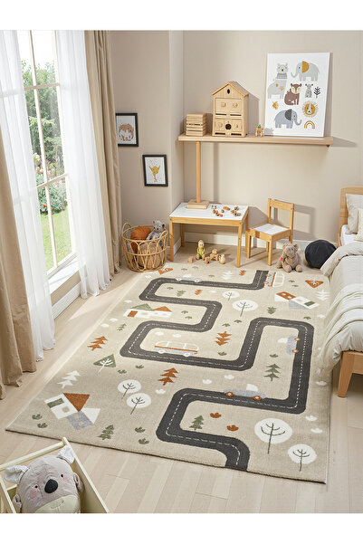 venucci home & living Step Premium Çocuk halısı Kız Erkek Bebek Odası Çocuk O...