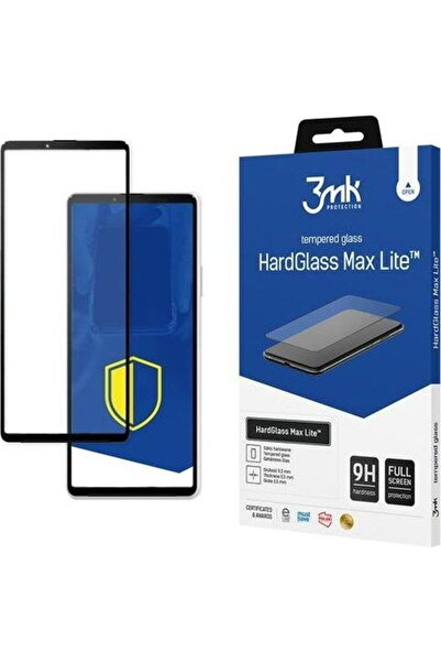 3MK Szkło hartowane HardGlass Max Lite Sony Xperia 10 III 5G czarne