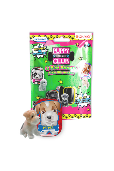 -417 Surprise toy Puppy with chain and box Cool Things