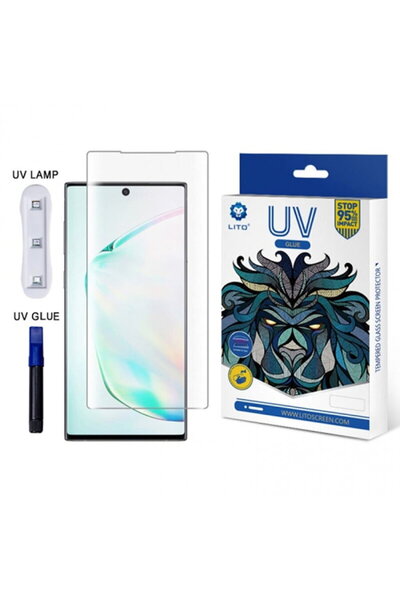 Lito Folie pentru Samsung Galaxy S24 Ultra - 3D UV Glass - Clear