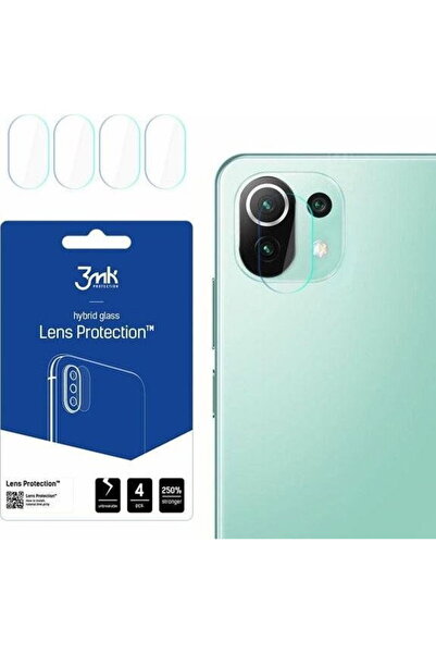 3MK Protecție lentilă Xiaomi Mi 11 Lite 5G [PACHET DE 4]