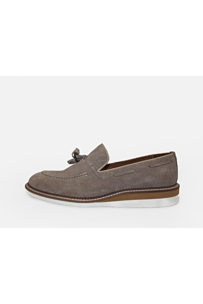 UniqCrafter 10411 Suede Loafer Men's Shoes Mink