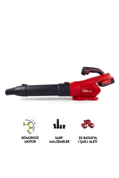 Dawreek Turbo Üfleme Fan KIRMIZI