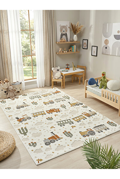 venucci home & living Step Premium Çocuk halısı Kız Erkek Bebek Odası Çocuk O...