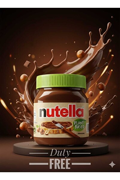 hijazigroup Nutella Plant Based 350g – Bitki Bazlı Fındık Kreması (Vegan)