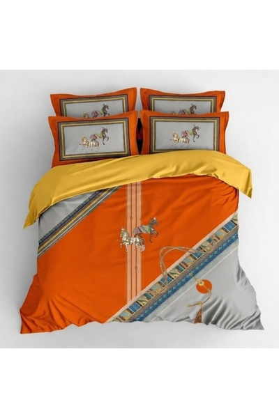 l'elefante Luxury 6-Piece Microfiber Comforter Set King Size Bedding Vacuum-P...