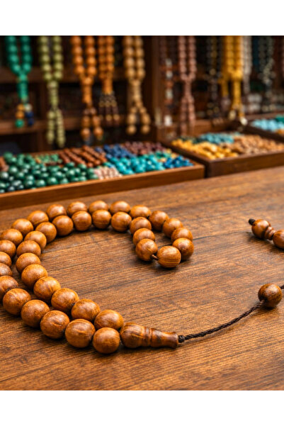 SUFİ TESBİH & ESANS VE HEDİYELİK Andiz Prayer Beads / Scented / 11 mm / Spher...