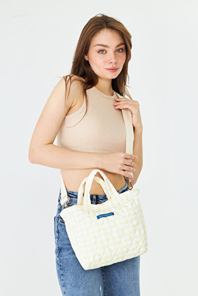 WOLF & ROCK Patterned Quilted Mini Crossbody Bag