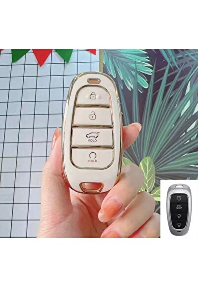 CİHAN GROUP Hyundai 2021+ New Tucson Santa Fe Compatible Key Protection Case