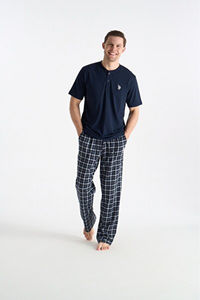U.S. Polo Assn. Men'S, Licensed, 100% Cotton Pajama Set/Home Wear (Pierre C. ...