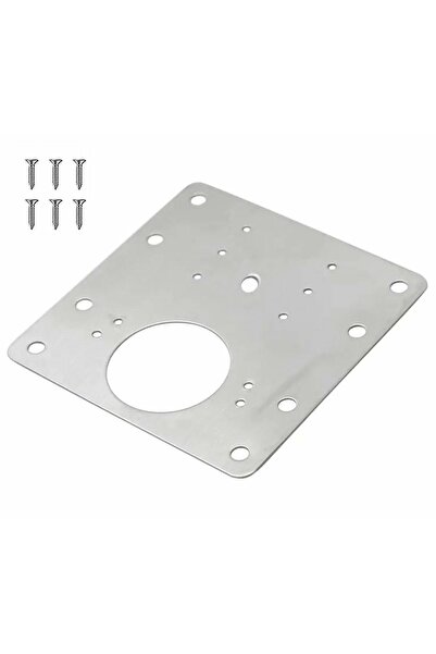 zola Hinge repair kit, for furniture, stainless steel, 9x9 cm