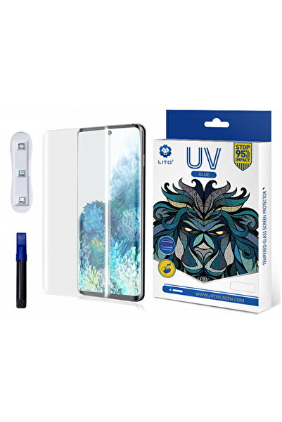 Lito Folie pentru Samsung Galaxy S22 Plus 5G / S23 Plus - 3D UV Glass - Trans...