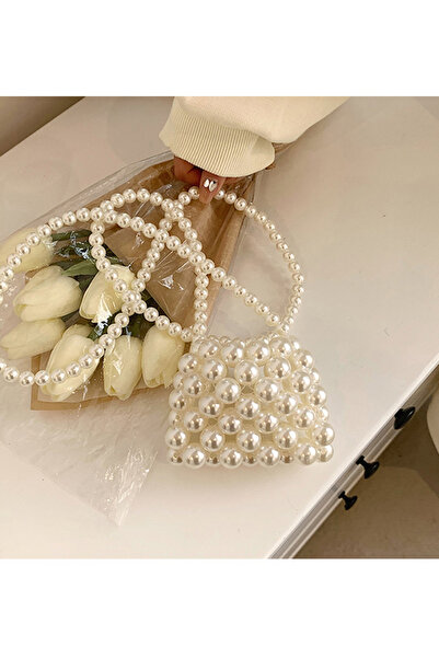 Other Pearl small bag mouth red bag accessory bag crossbody bag, small bag