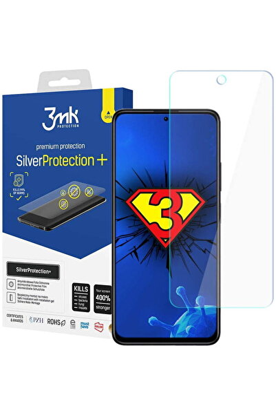 3MK Silver Protect+ Xiaomi Redmi Note 11S 4G Folia Antymikrobowa montowana an...